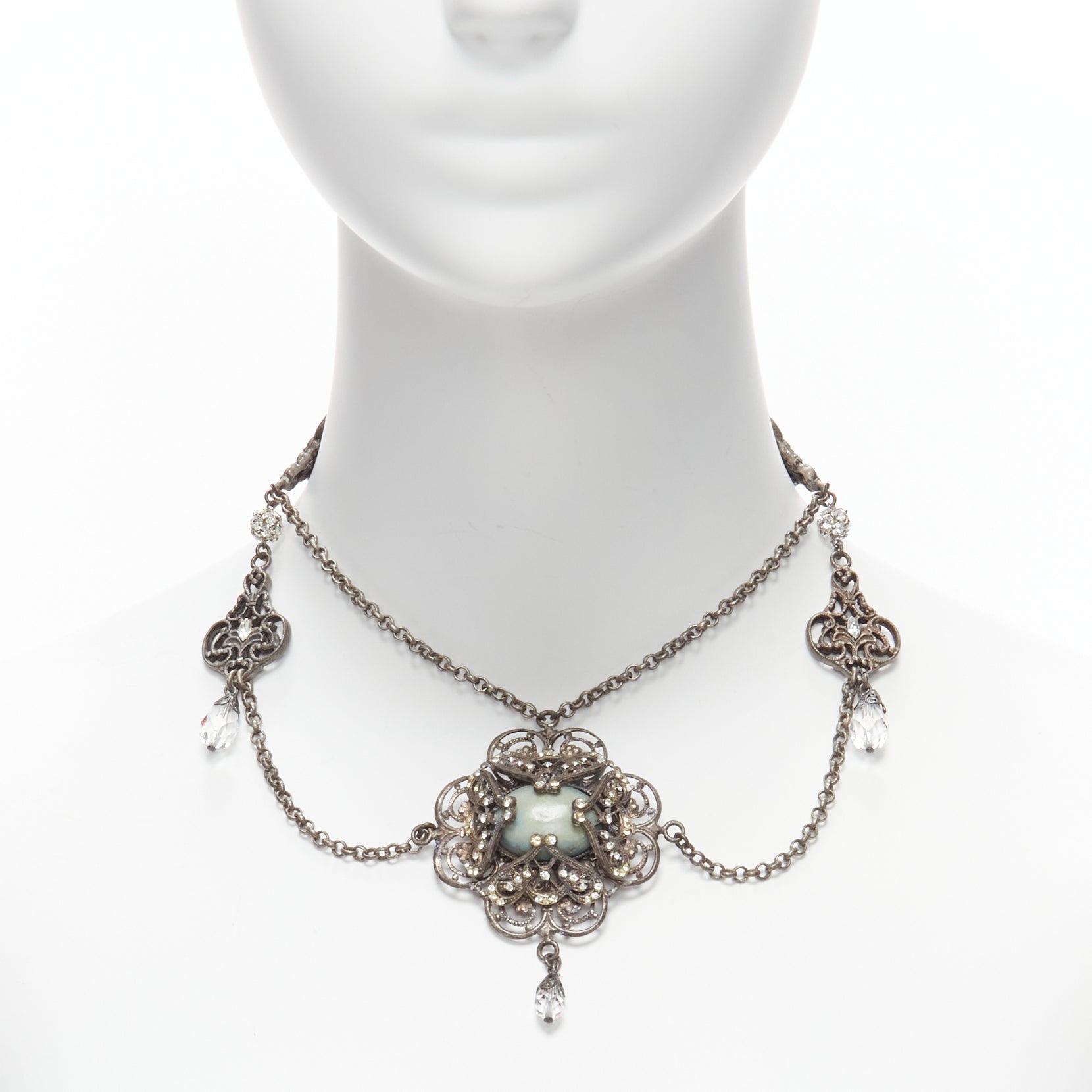 Dolce & Gabbana Baroque Chandelier Necklace