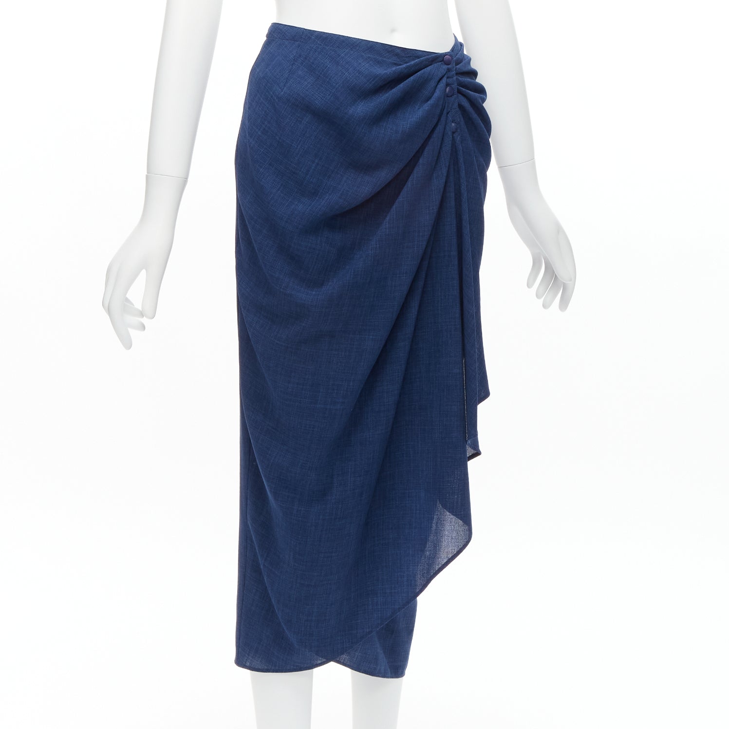 Thierry Mugler Drape Wrap Skirt - Image 6