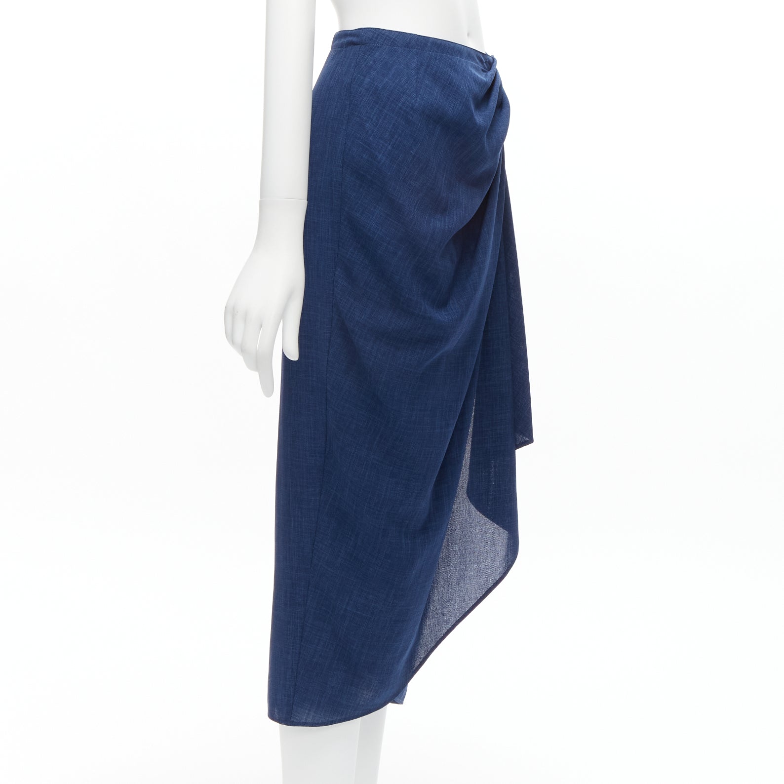 Thierry Mugler Drape Wrap Skirt - 4