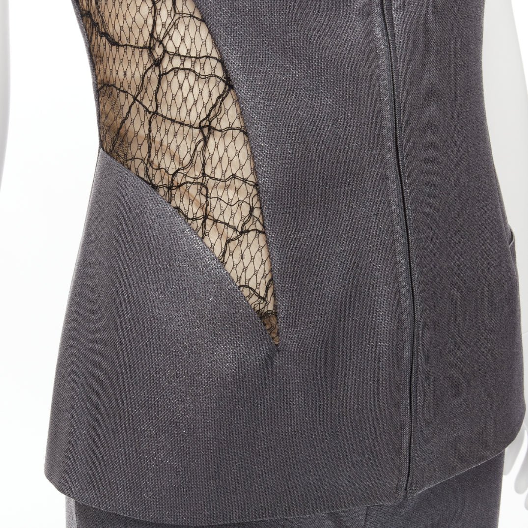 Gianni Versace Lace Vest Pants - Image 10