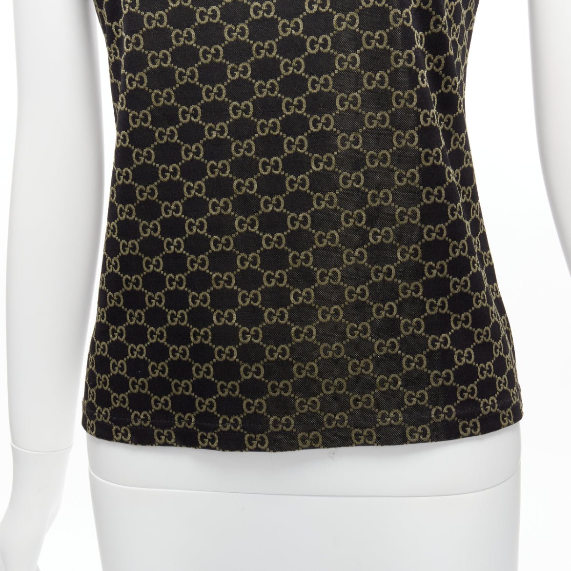 Gucci Monogram Ringer Top - Image 10