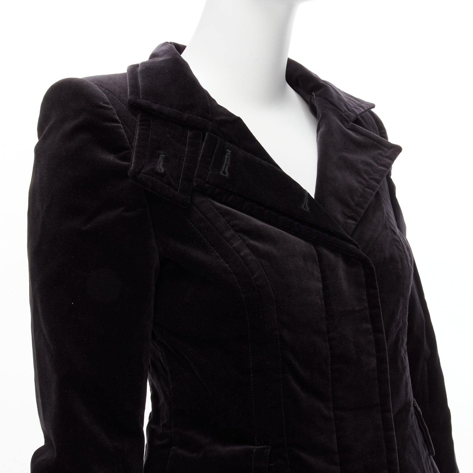 Gucci Gold Eyelet Blazer - Back view