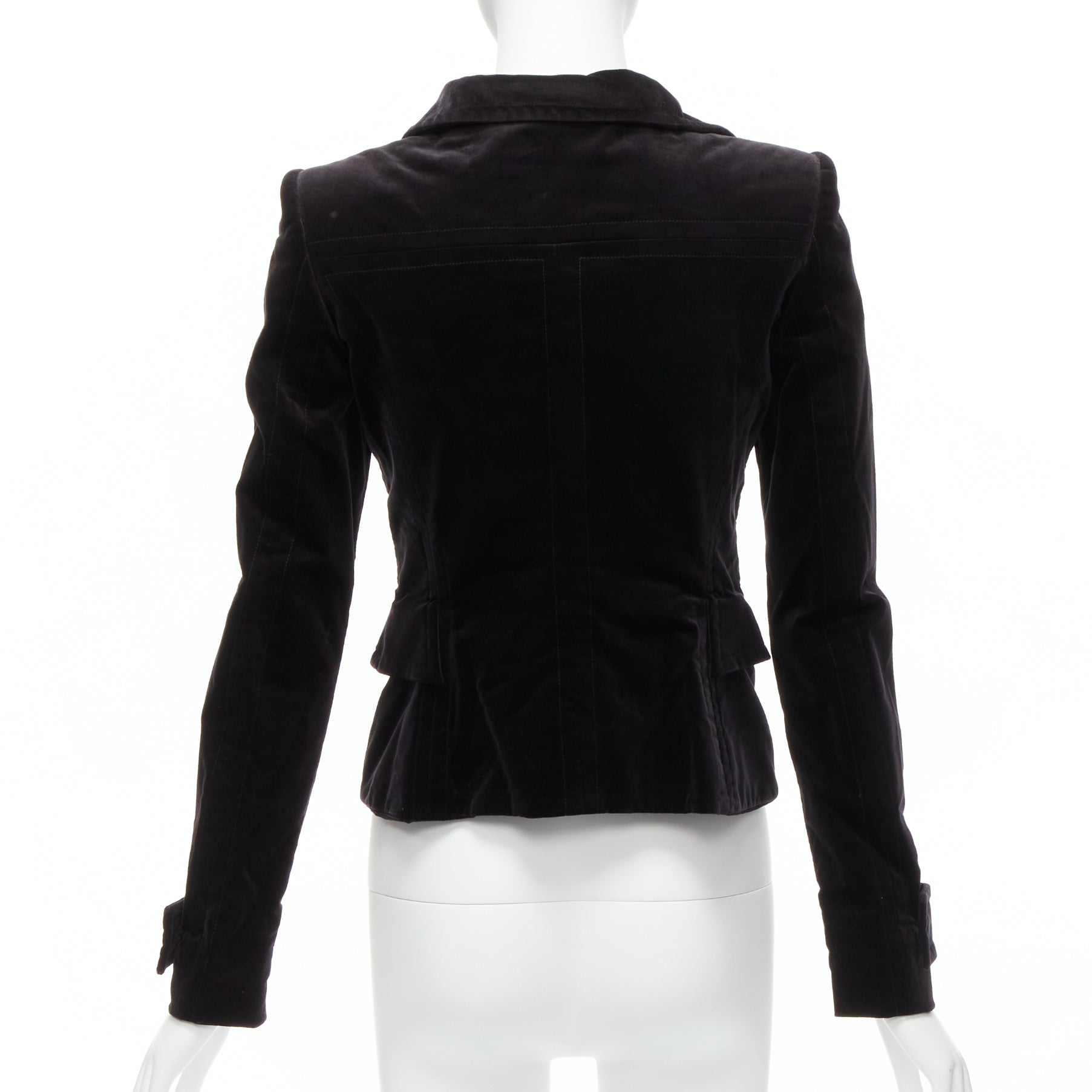 Gucci Gold Eyelet Blazer - Detail 1