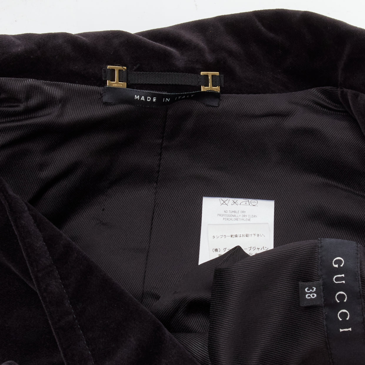 Gucci Gold Eyelet Blazer - Image 12