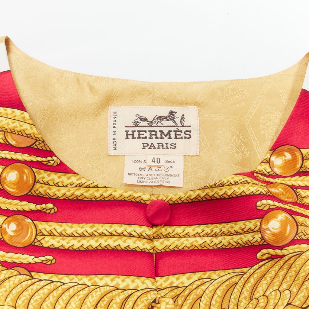 Hermès Hussar Waistcoat Vest - Image 11