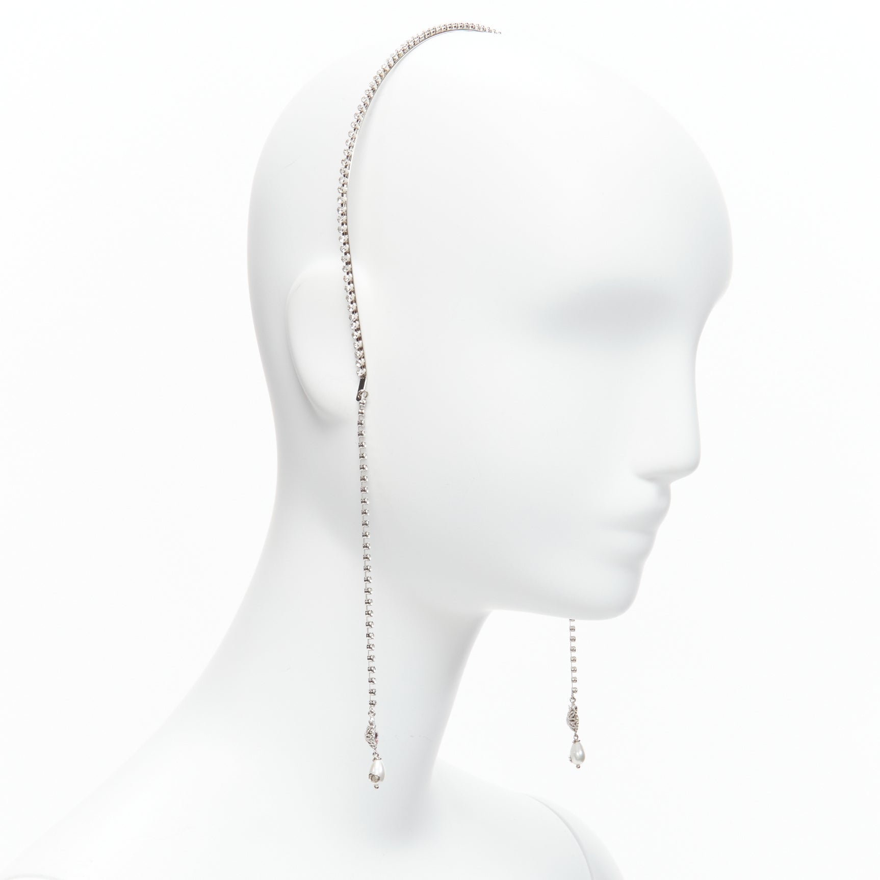 Gucci Crystal GG Hairband - Image 6