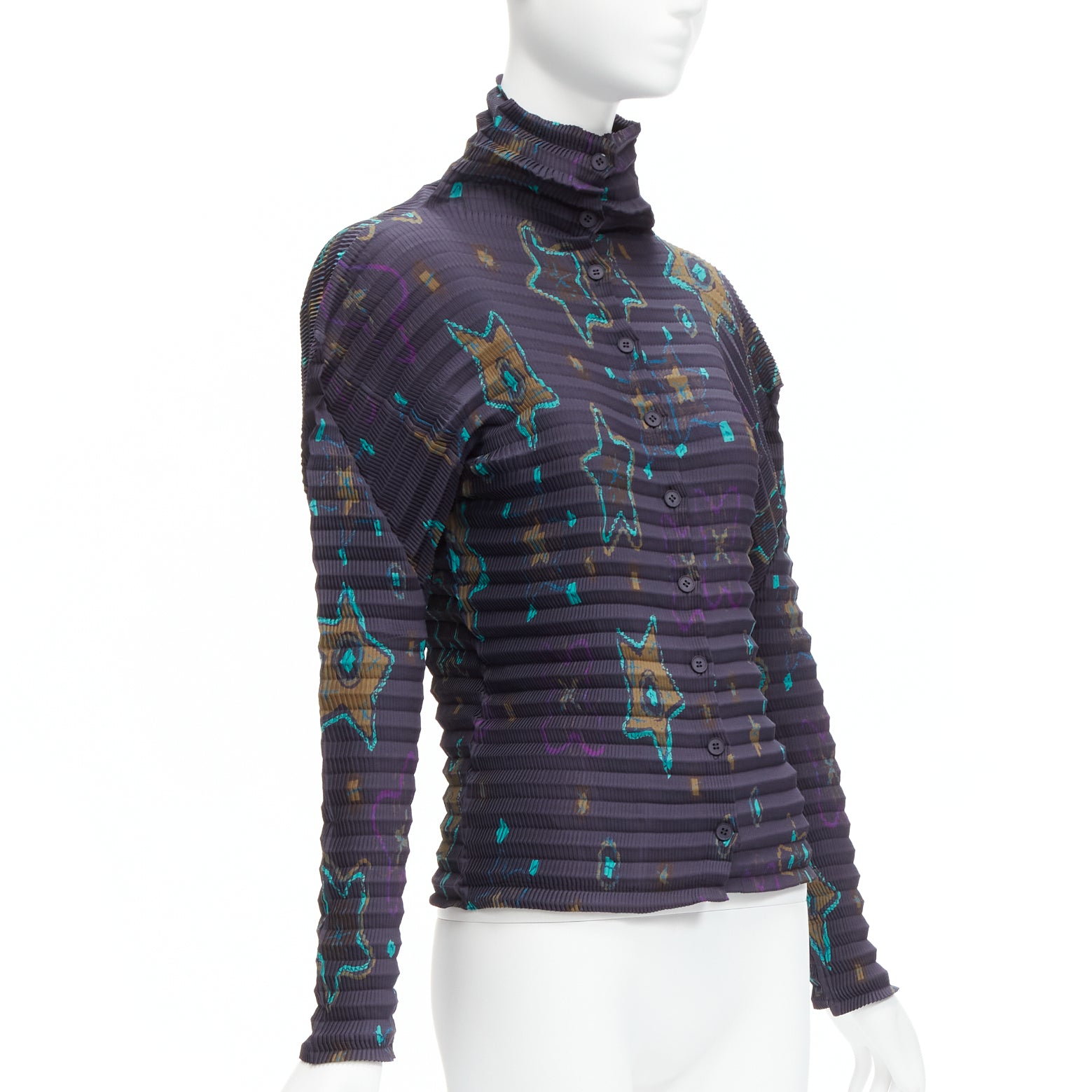 Pleats Please Star Collar Pleats - Image 6