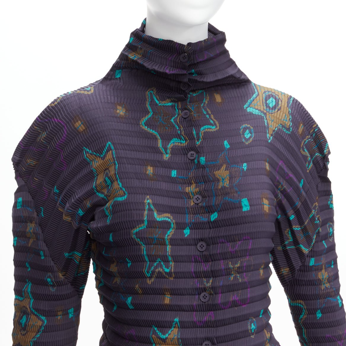 Pleats Please Star Collar Pleats - Detail 2