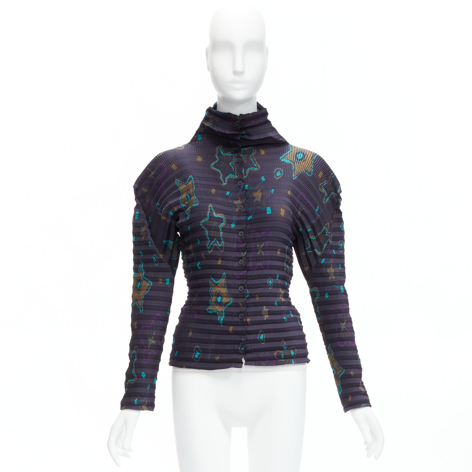 Pleats Please Star Collar Pleats - Image 12