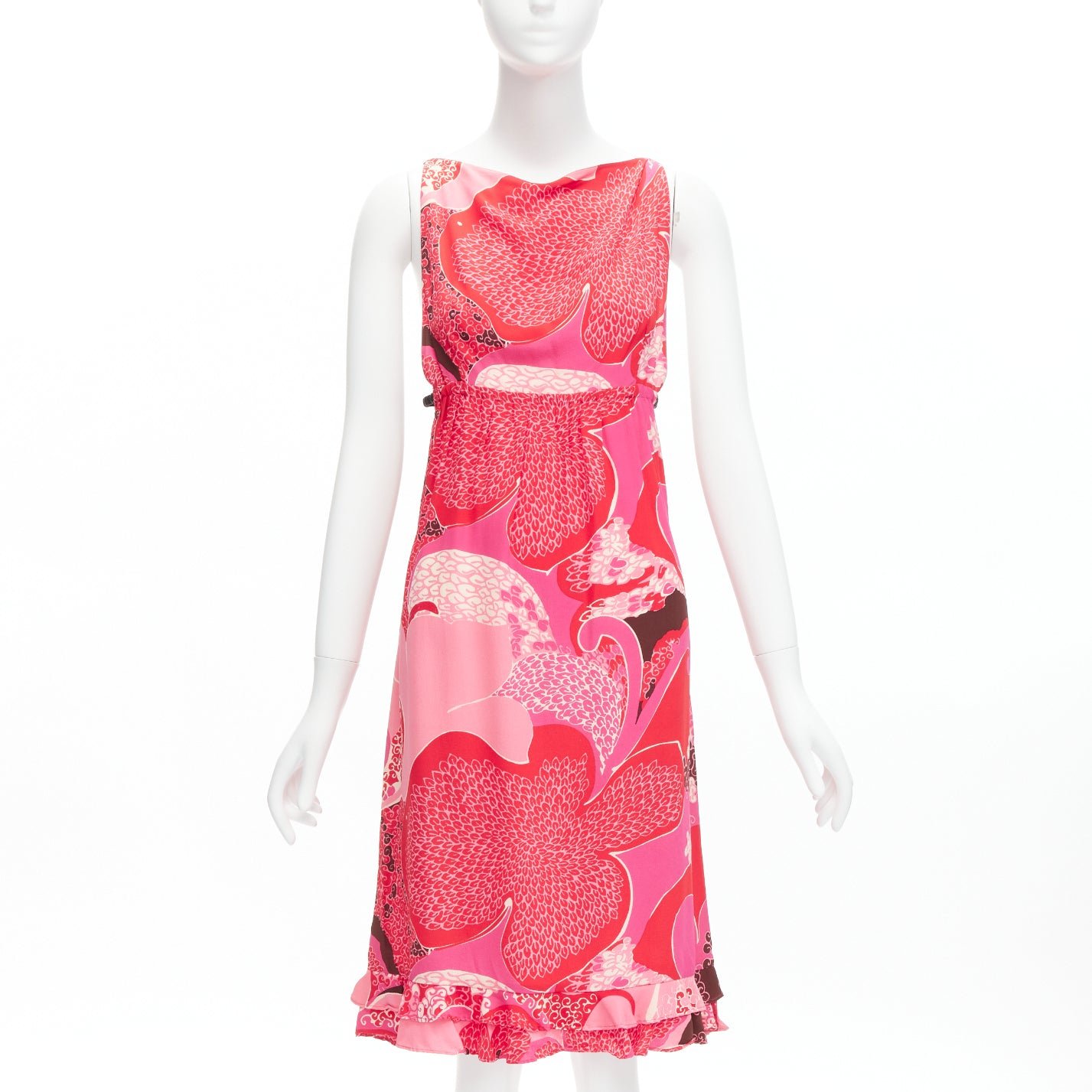 Gucci Floral Cutout Dress - Image 6