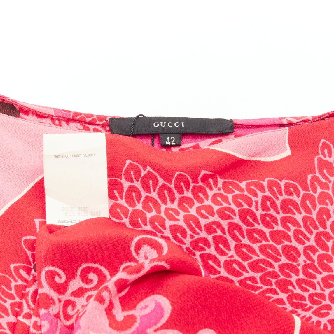 Gucci Floral Cutout Dress - Image 11