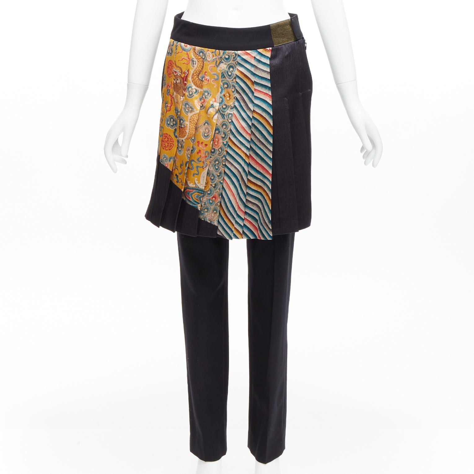 Dries Van Noten Dragon Kilt Pants