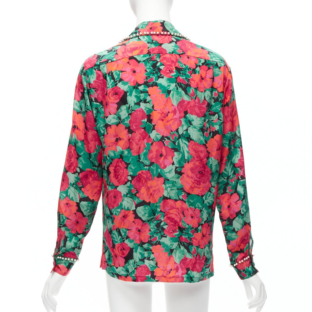Gucci Floral Pearl Shirt - Side view