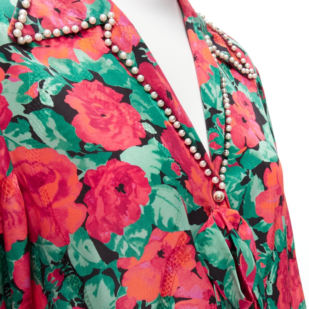 Gucci Floral Pearl Shirt - Detail 2