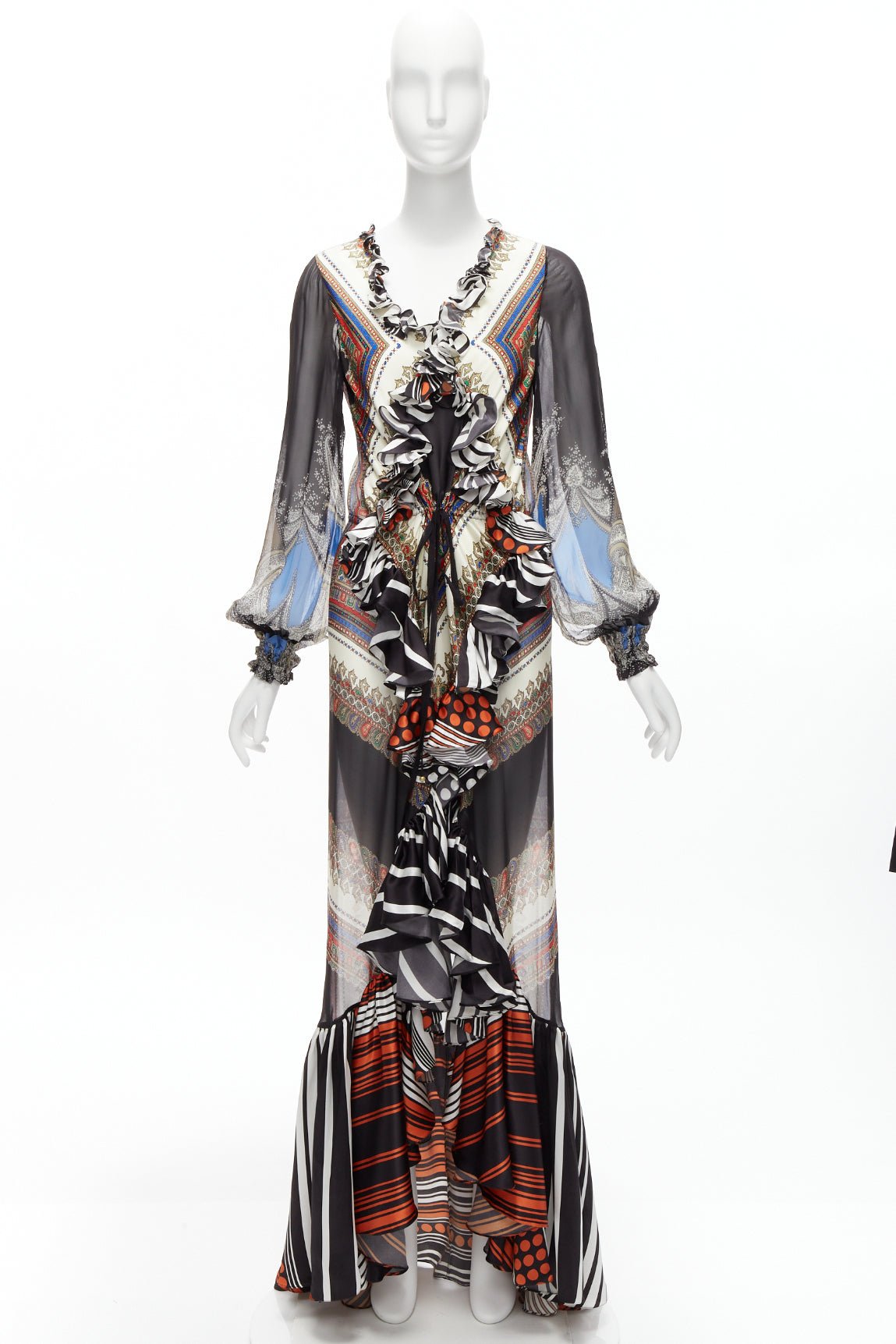 Givenchy Bandana Gown Dress - Image 12