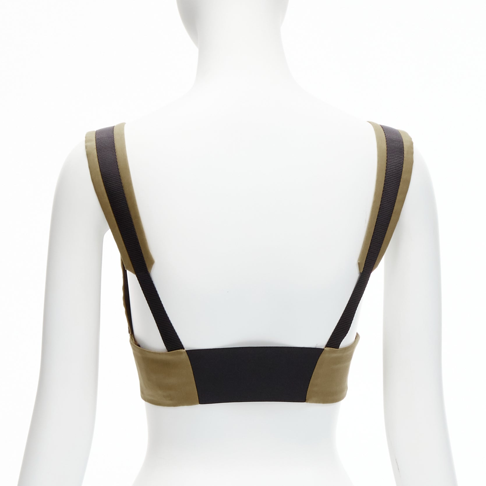 Prada Zip Strap Bra Top - Side view