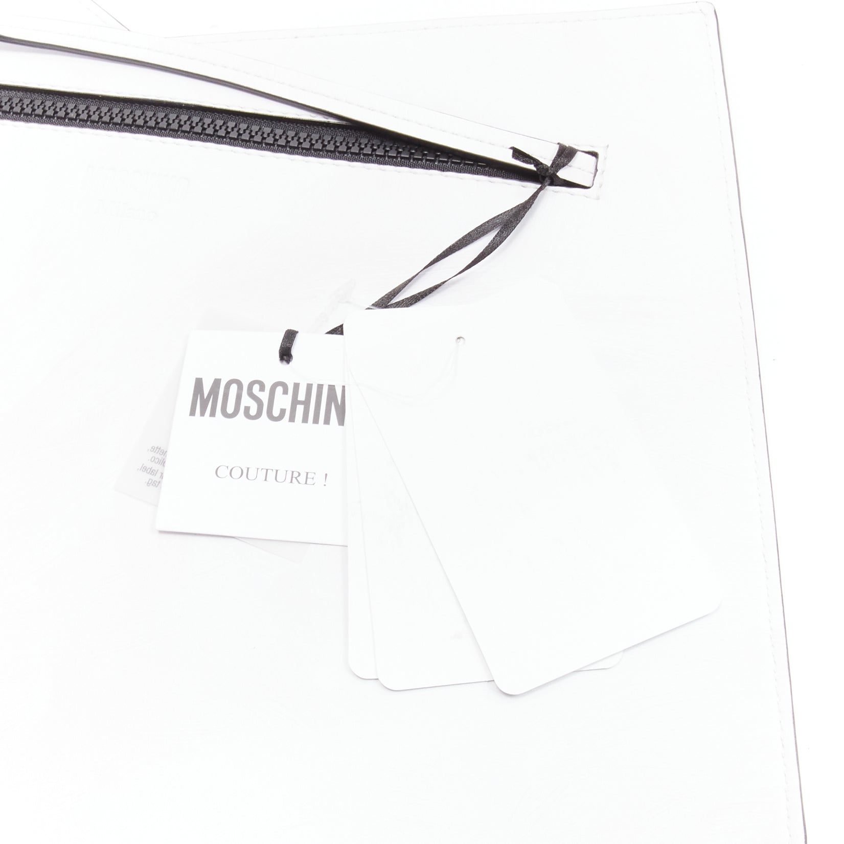 Moschino Musical Note Clutch - Side view