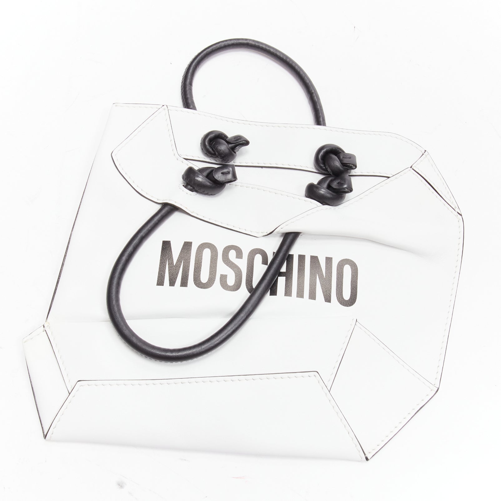 Moschino 2D Tote Clutch - Side view