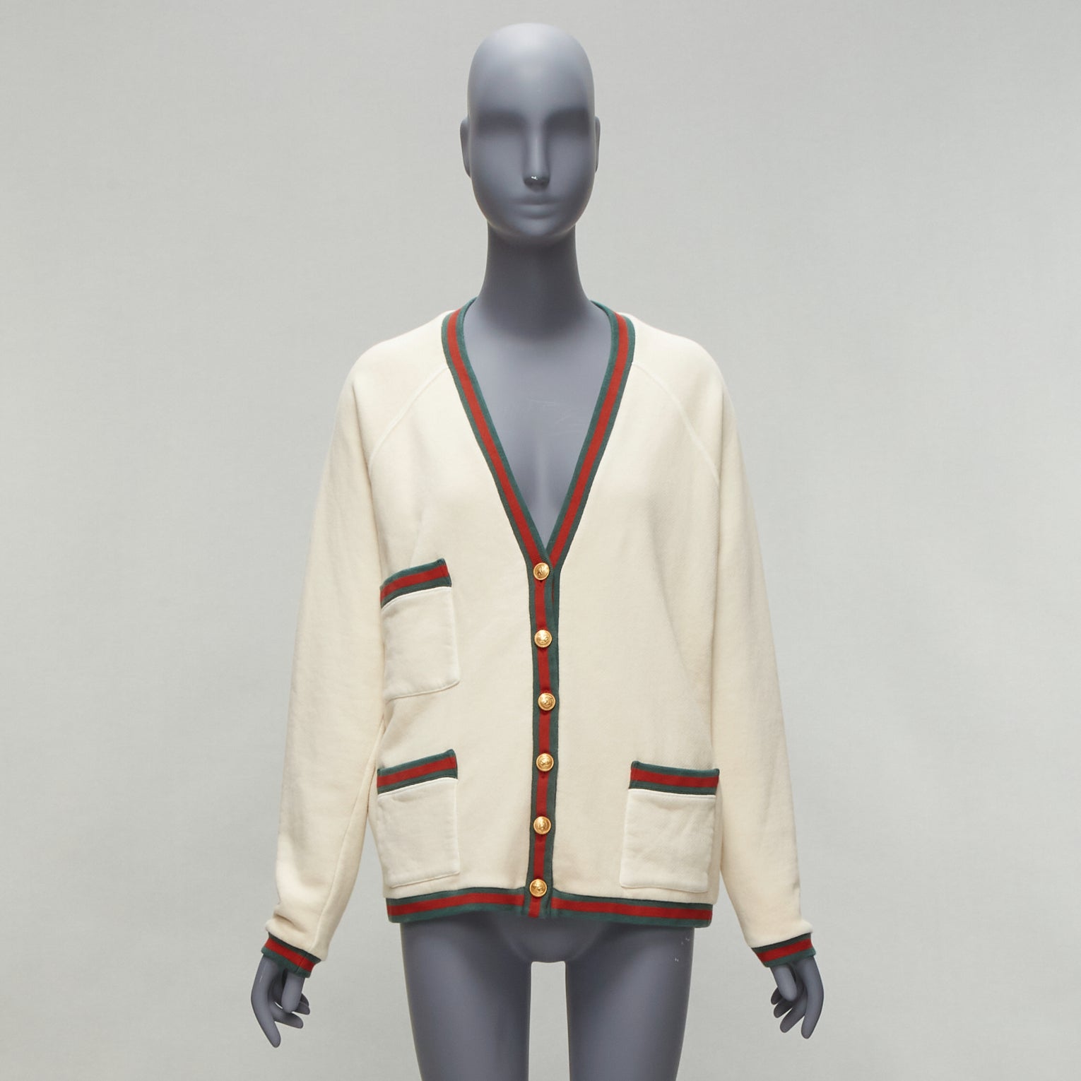 Gucci Green GG Cardigan - Image 12