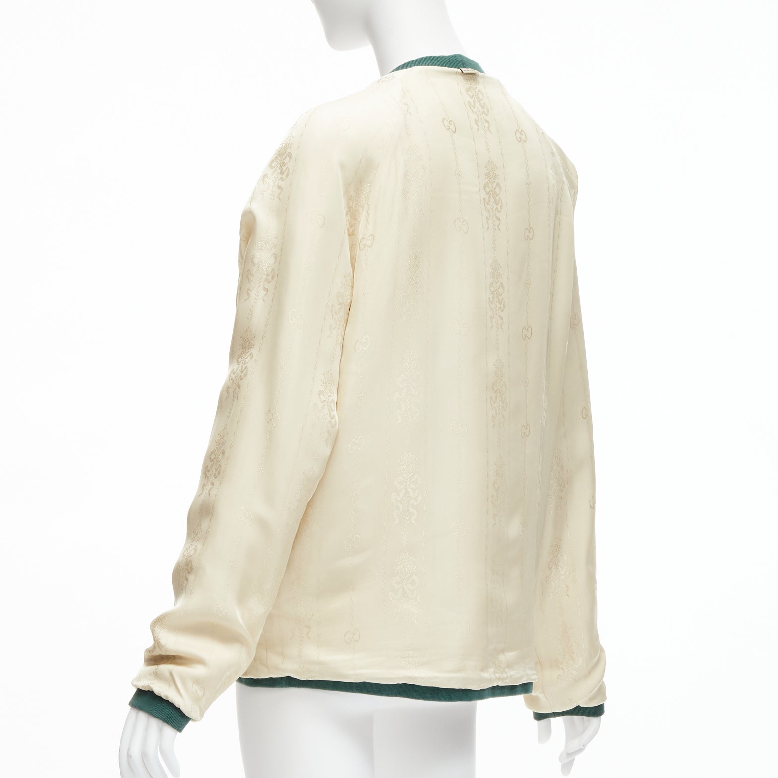 Gucci Green GG Cardigan - Image 17