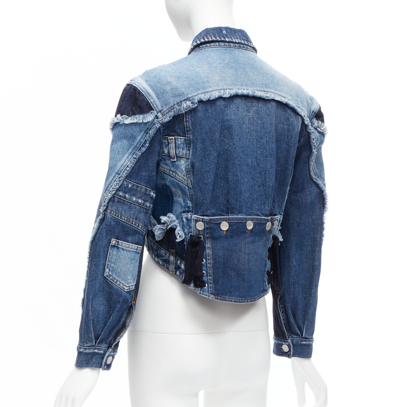 Dolce & Gabbana Denim Patchwork Jacket - Detail 1