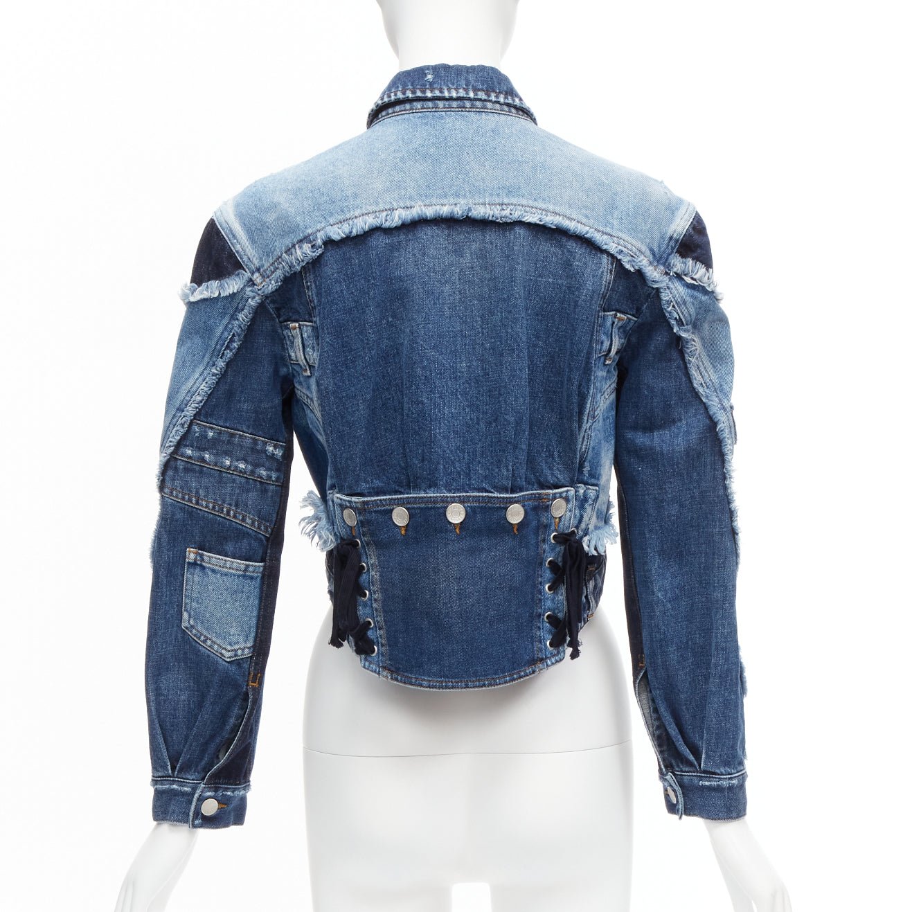 Dolce & Gabbana Denim Patchwork Jacket - Detail 2