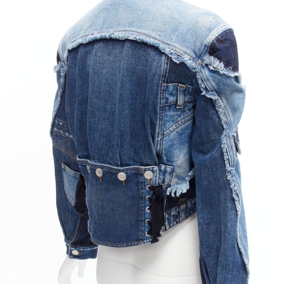 Dolce & Gabbana Denim Patchwork Jacket - Image 11