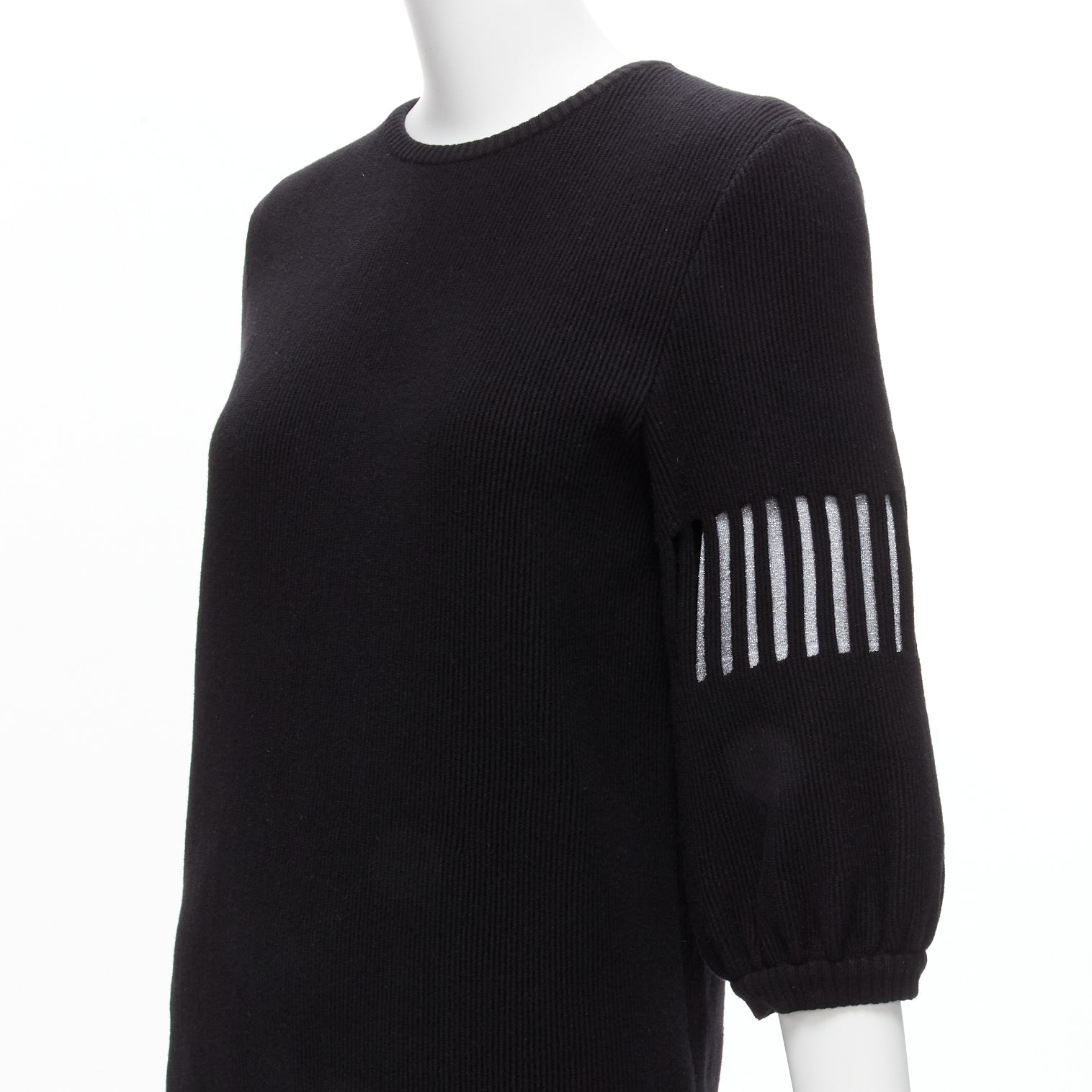 Chanel Cut Out Sweater Dress - Back view