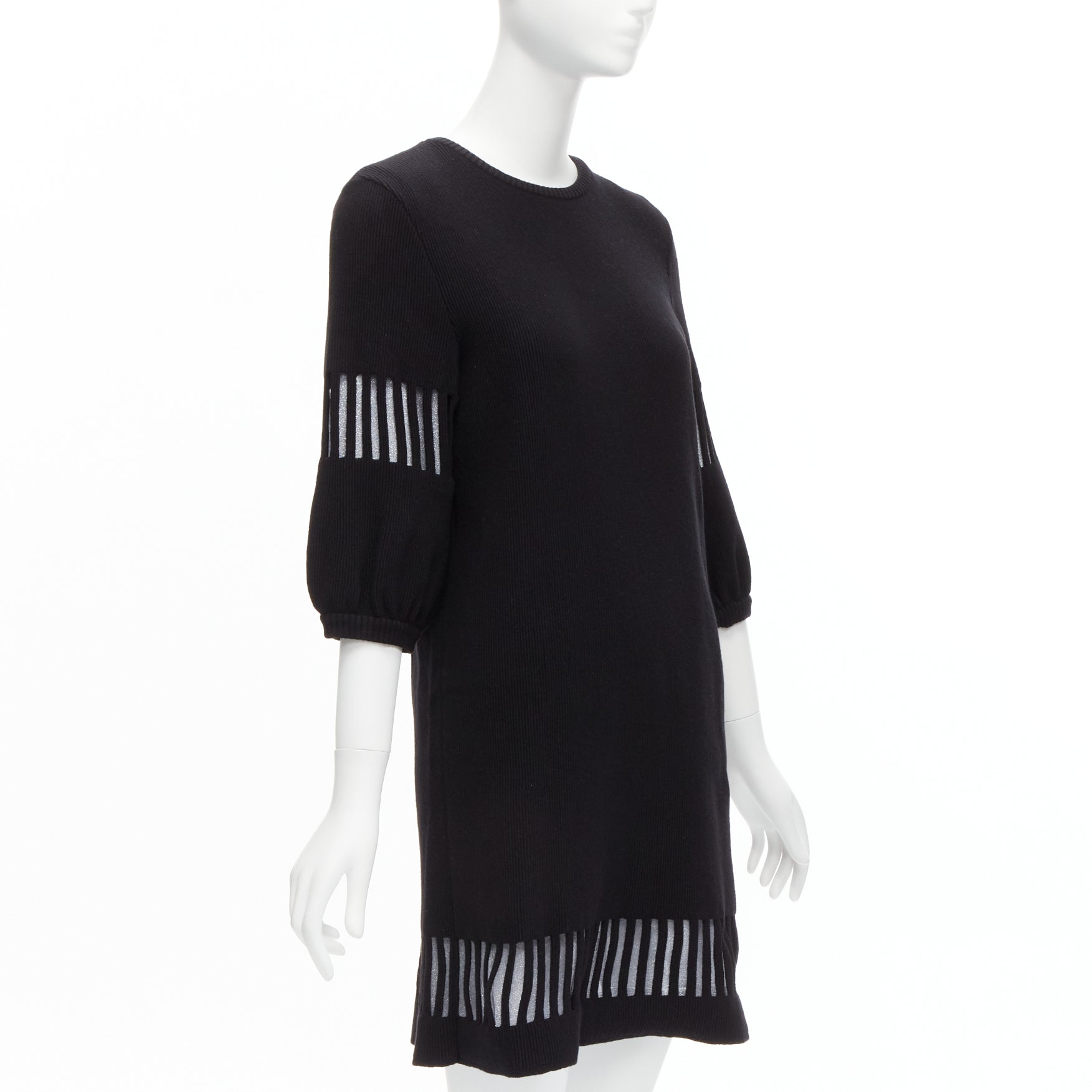 Chanel Cut Out Sweater Dress - Image 6