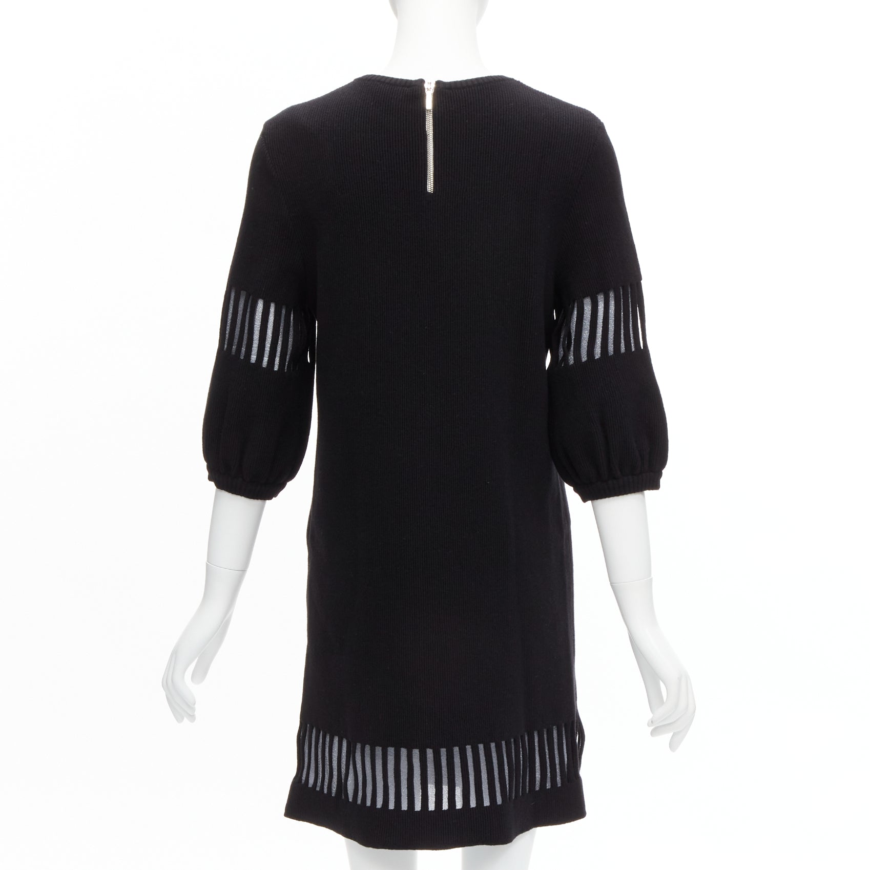 Chanel Cut Out Sweater Dress - Side view