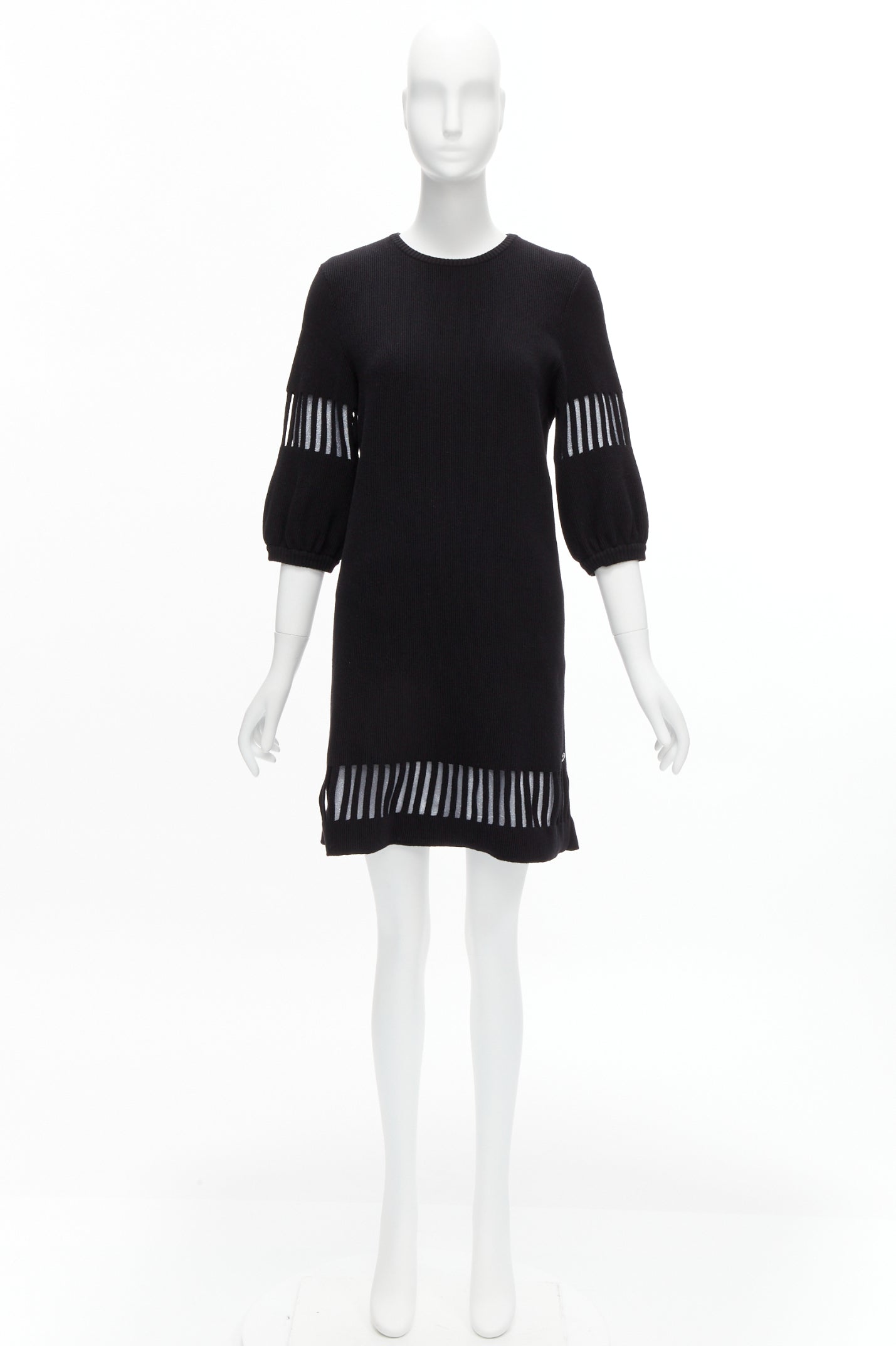 Chanel Cut Out Sweater Dress - Image 12