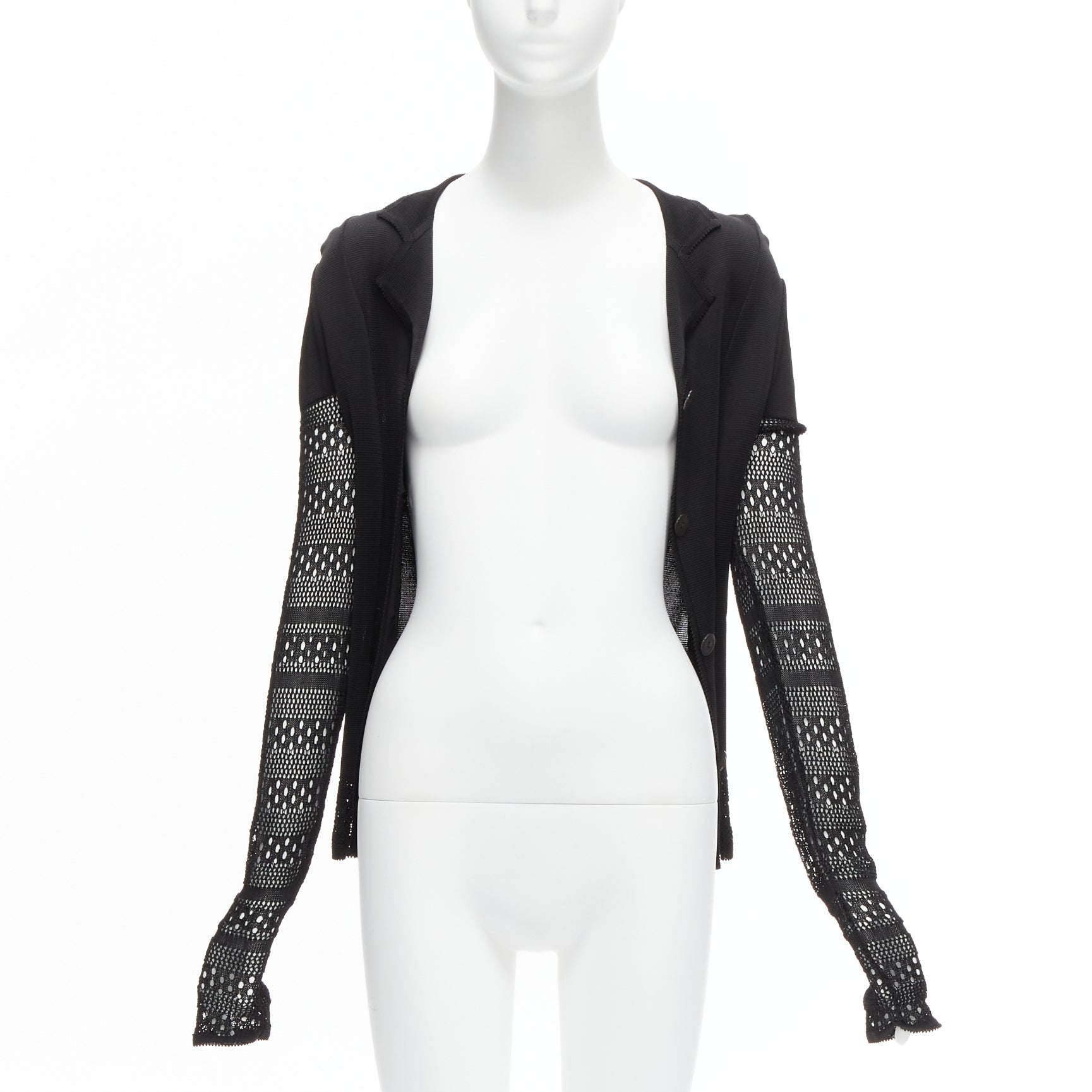 John Galliano Crochet Sleeve Cardigan - Image 6