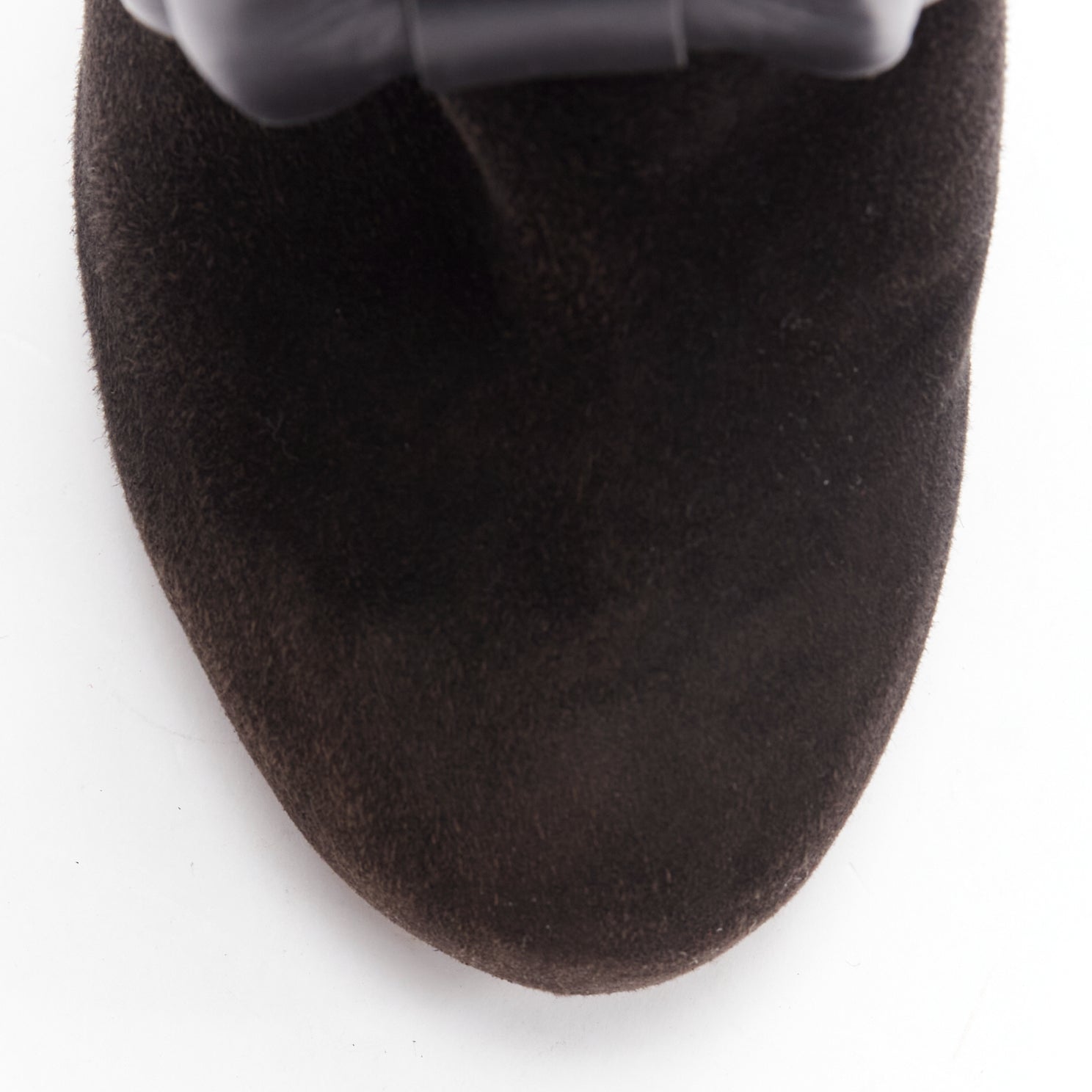 Celine Suede Bow Mules - Detail 1