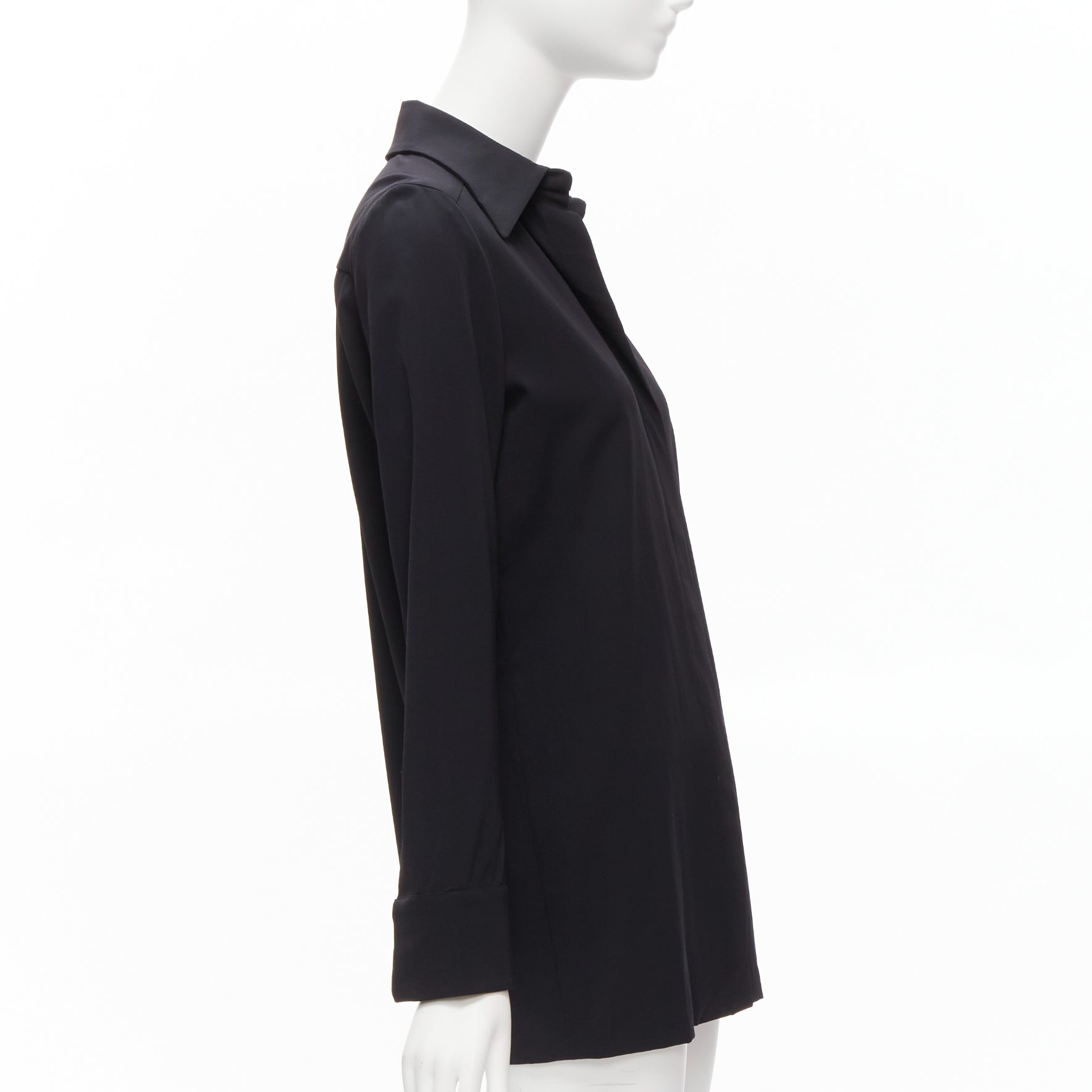 Gucci Minimal Wide Collar Shirt - 4