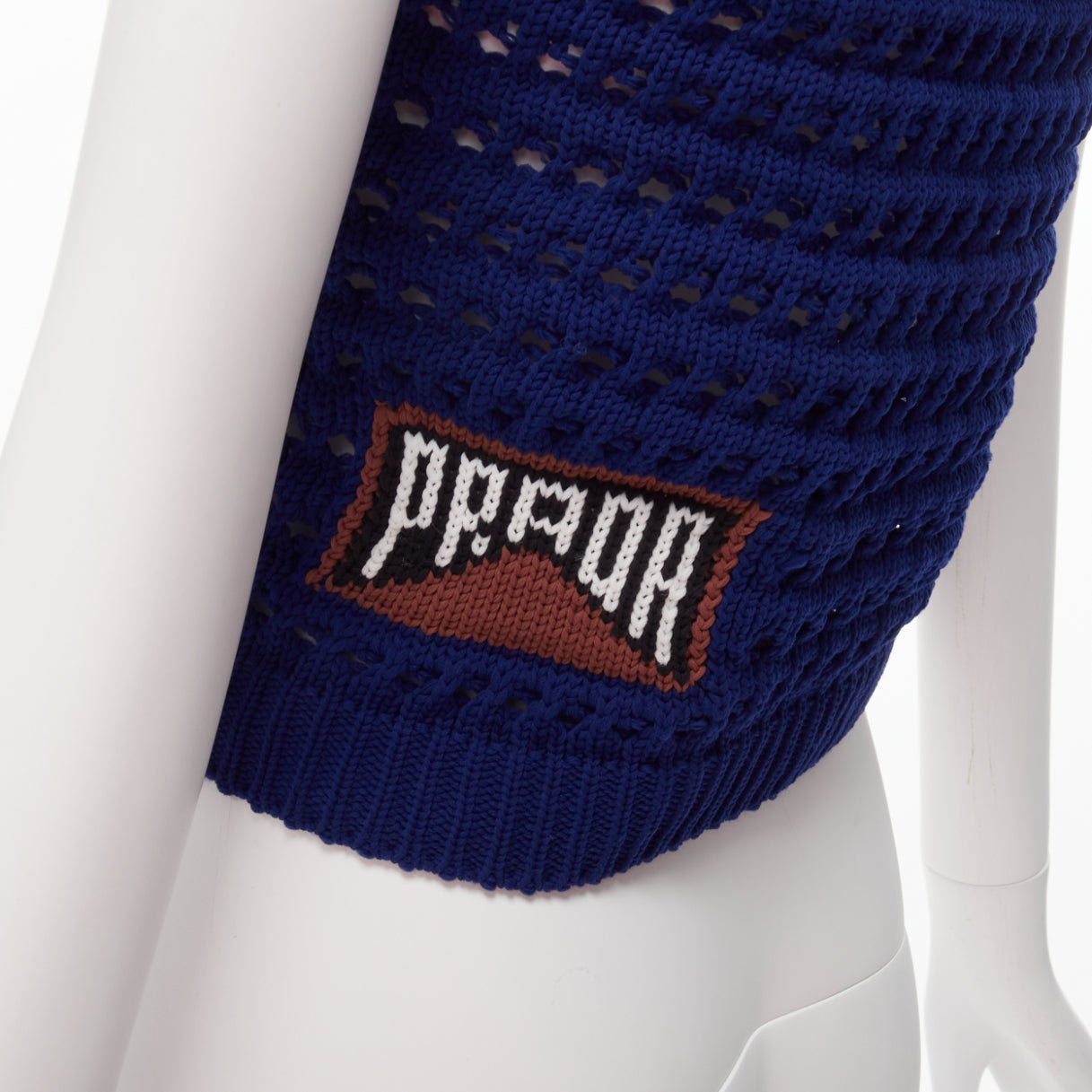 Prada Crochet Knit Tank - Back view