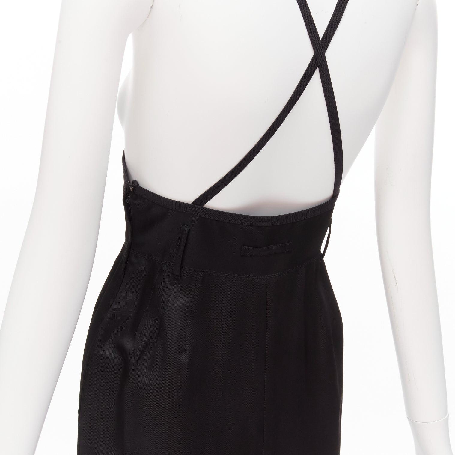 Jean Paul Gaultier Cross Strap Dress - Back view