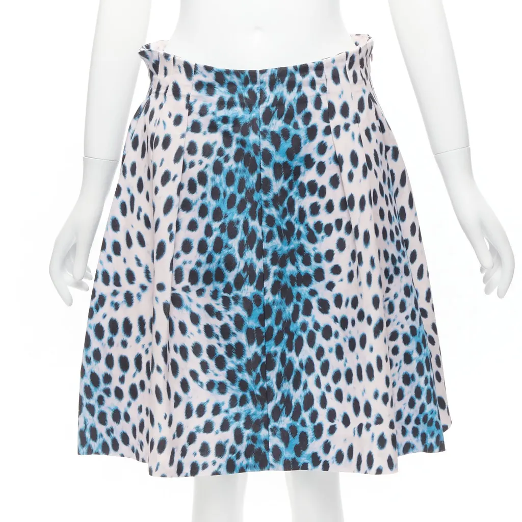Dior Ombre Print Skirt Pink Cotton Never worn - Front View