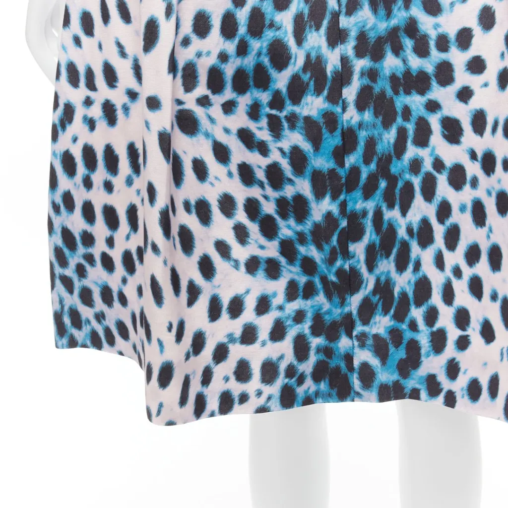 Dior Ombre Print Skirt Pink Cotton Never worn - Back View