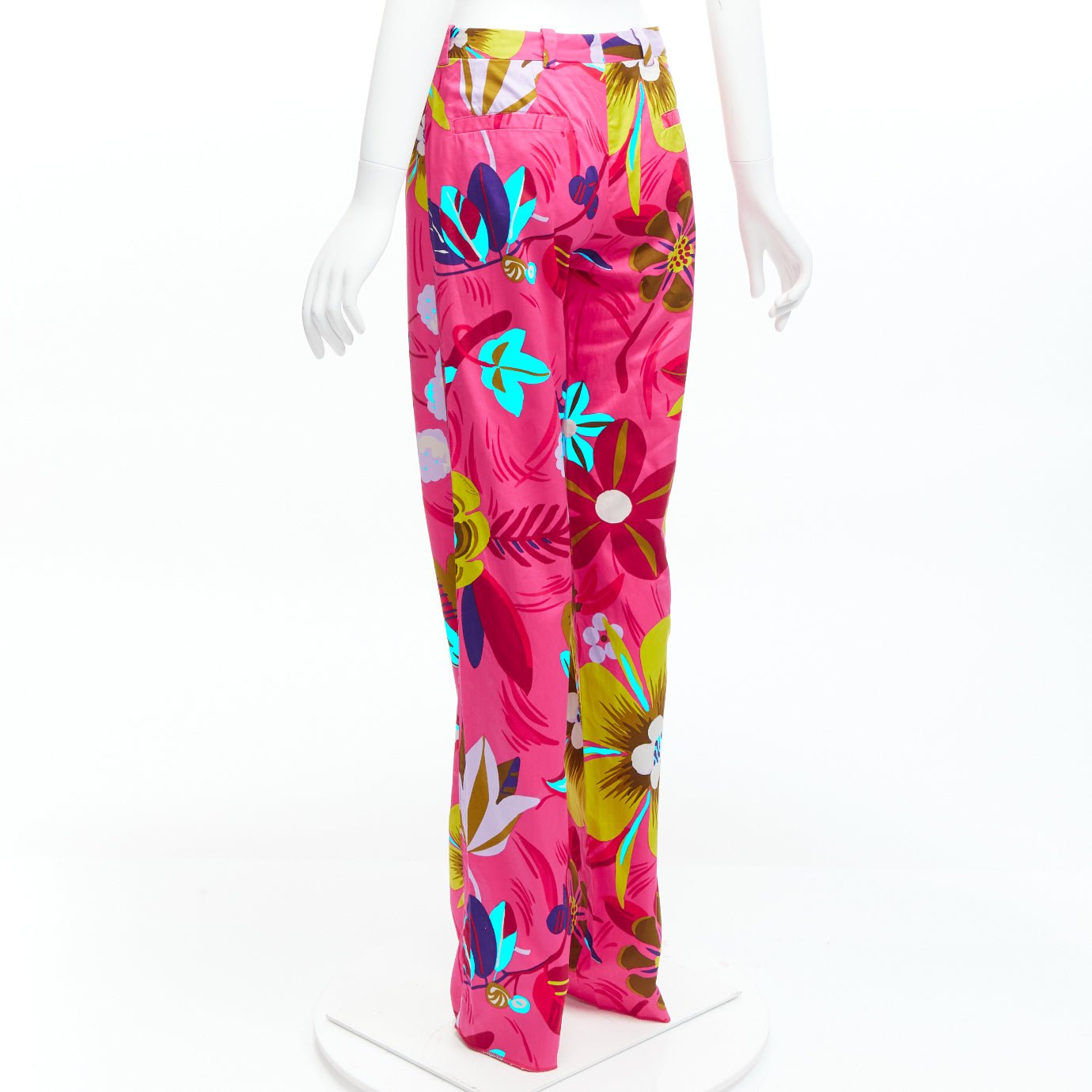 Gucci Floral Straight Pants - Detail 1