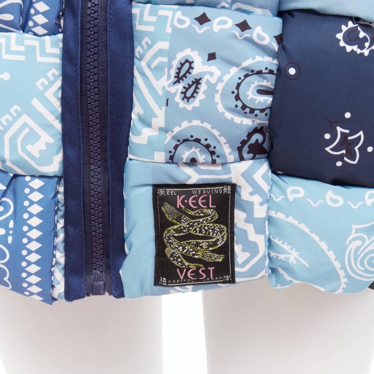 Kapital Bandana Paisley Keel - Back view