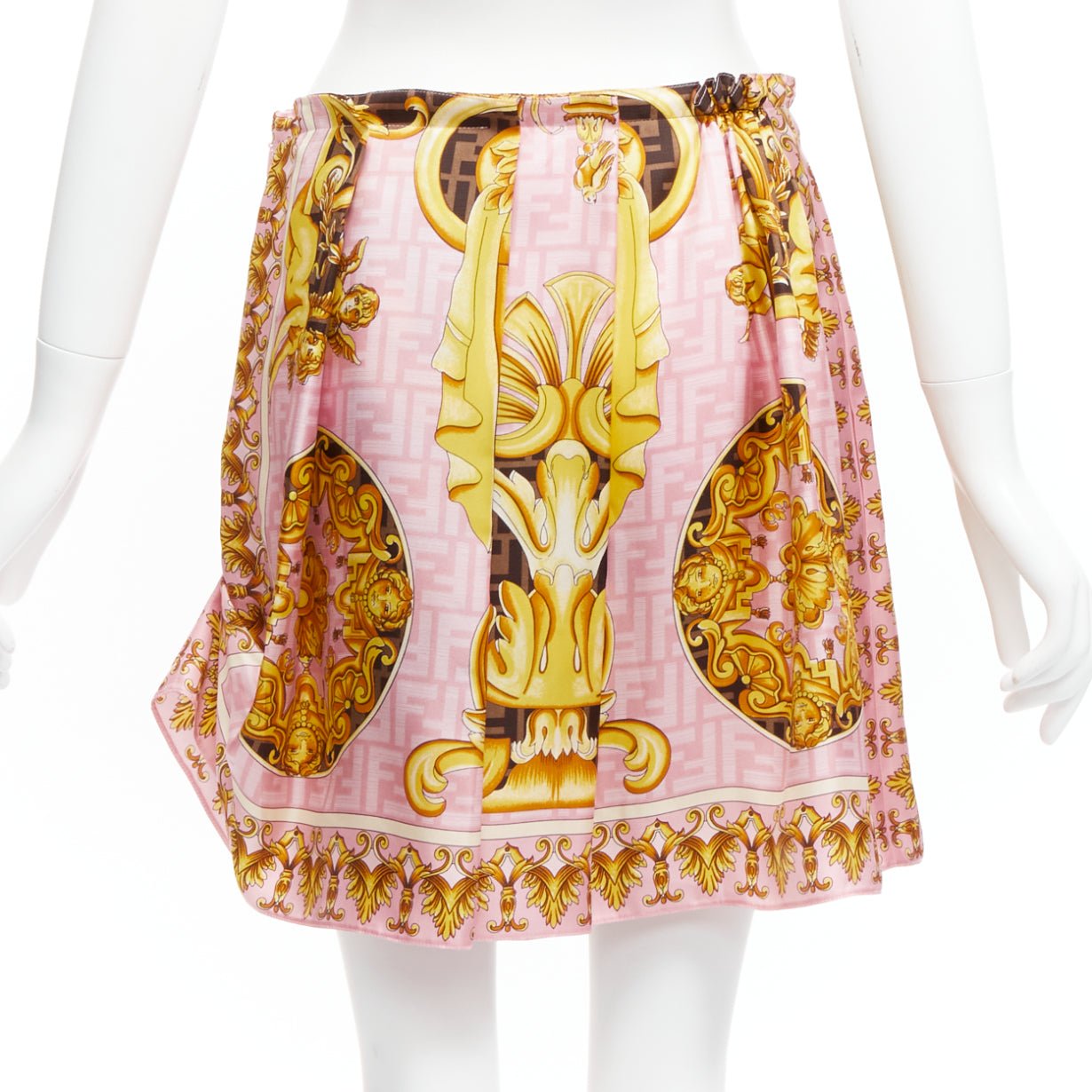 Fendi Baroque Drape Skirt - Side view