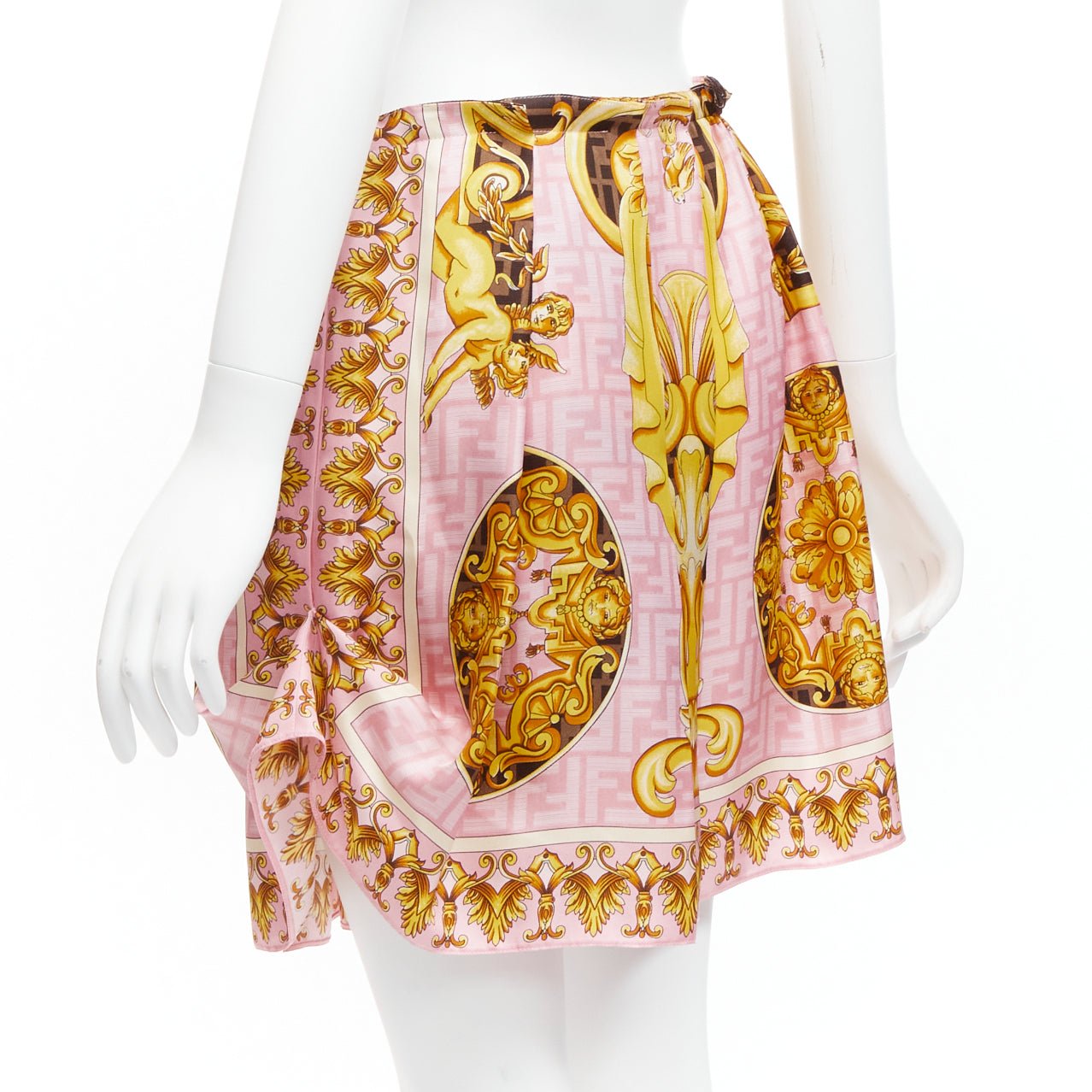 Fendi Baroque Drape Skirt - Detail 1