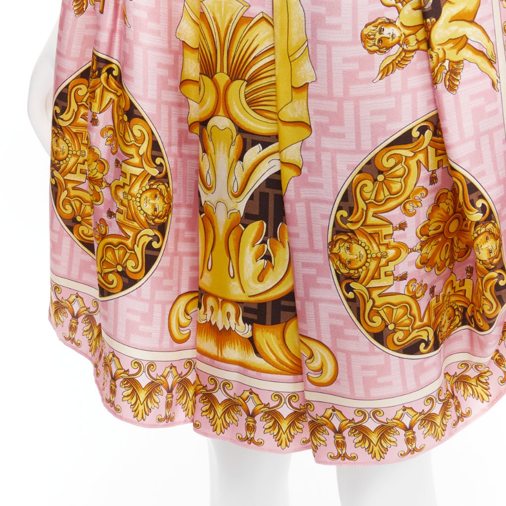 Fendi Baroque Drape Skirt - Detail 2