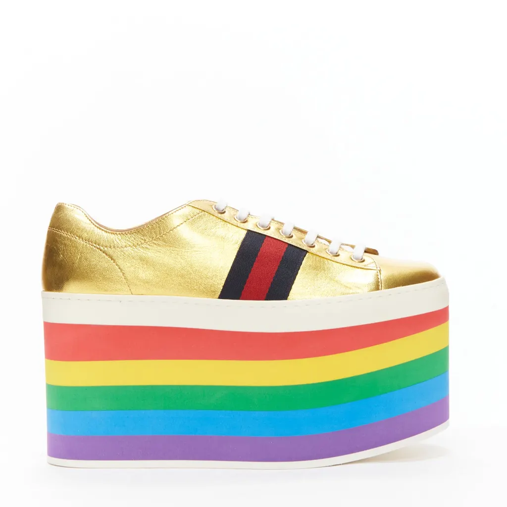 Gucci Peggy MultiColor Leather Very good - Front View