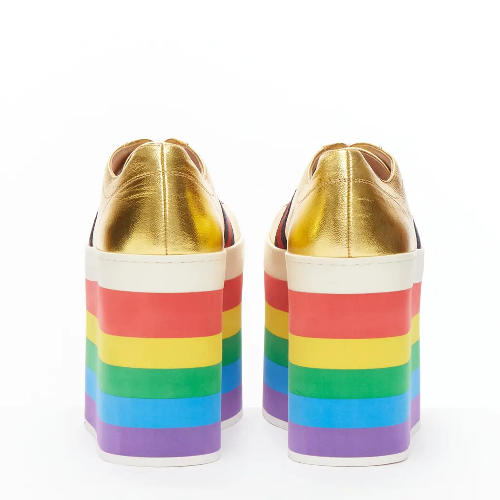 Gucci Peggy MultiColor Leather Very good - Box View