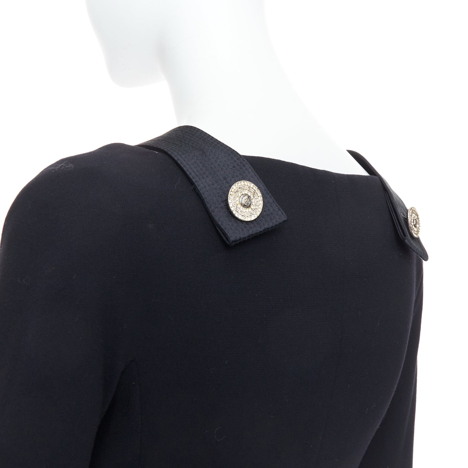 Gianni Versace Crystal Bondage Top - Back view