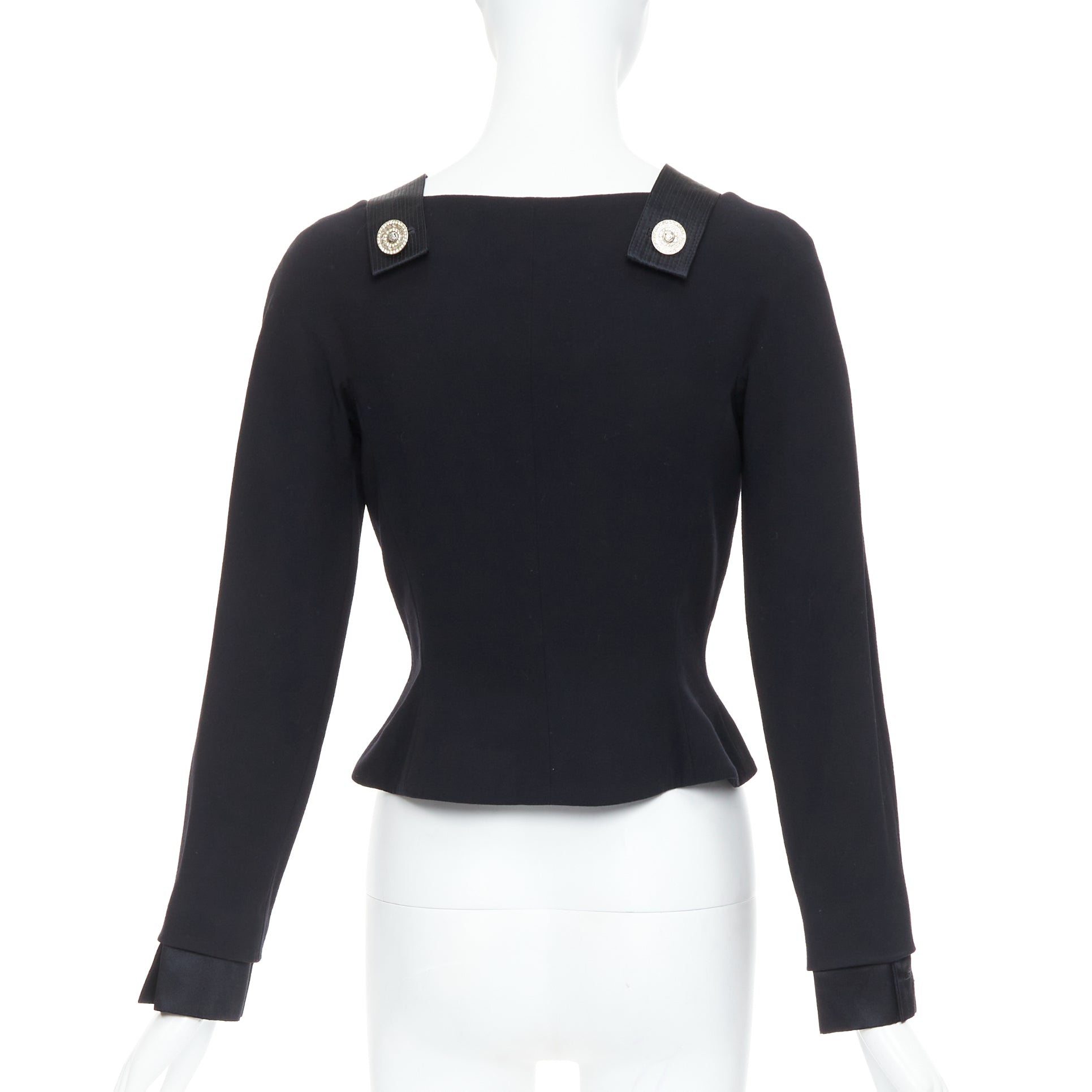 Gianni Versace Crystal Bondage Top - Side view