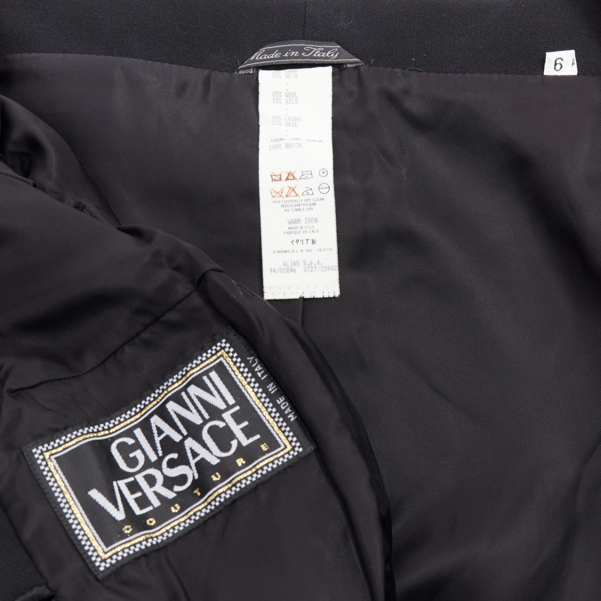 Gianni Versace Crystal Bondage Top - Image 10