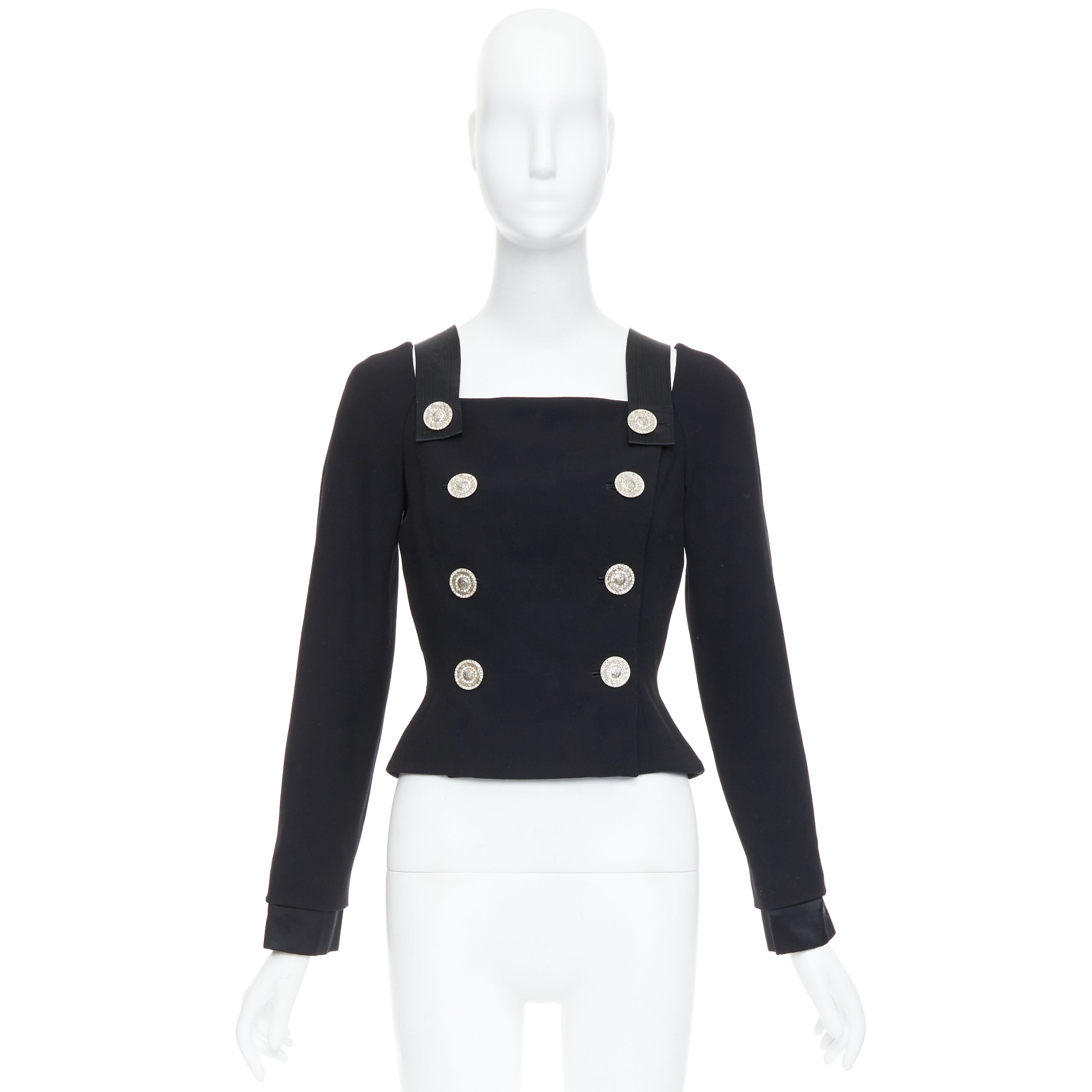 Gianni Versace Crystal Bondage Top - Image 11