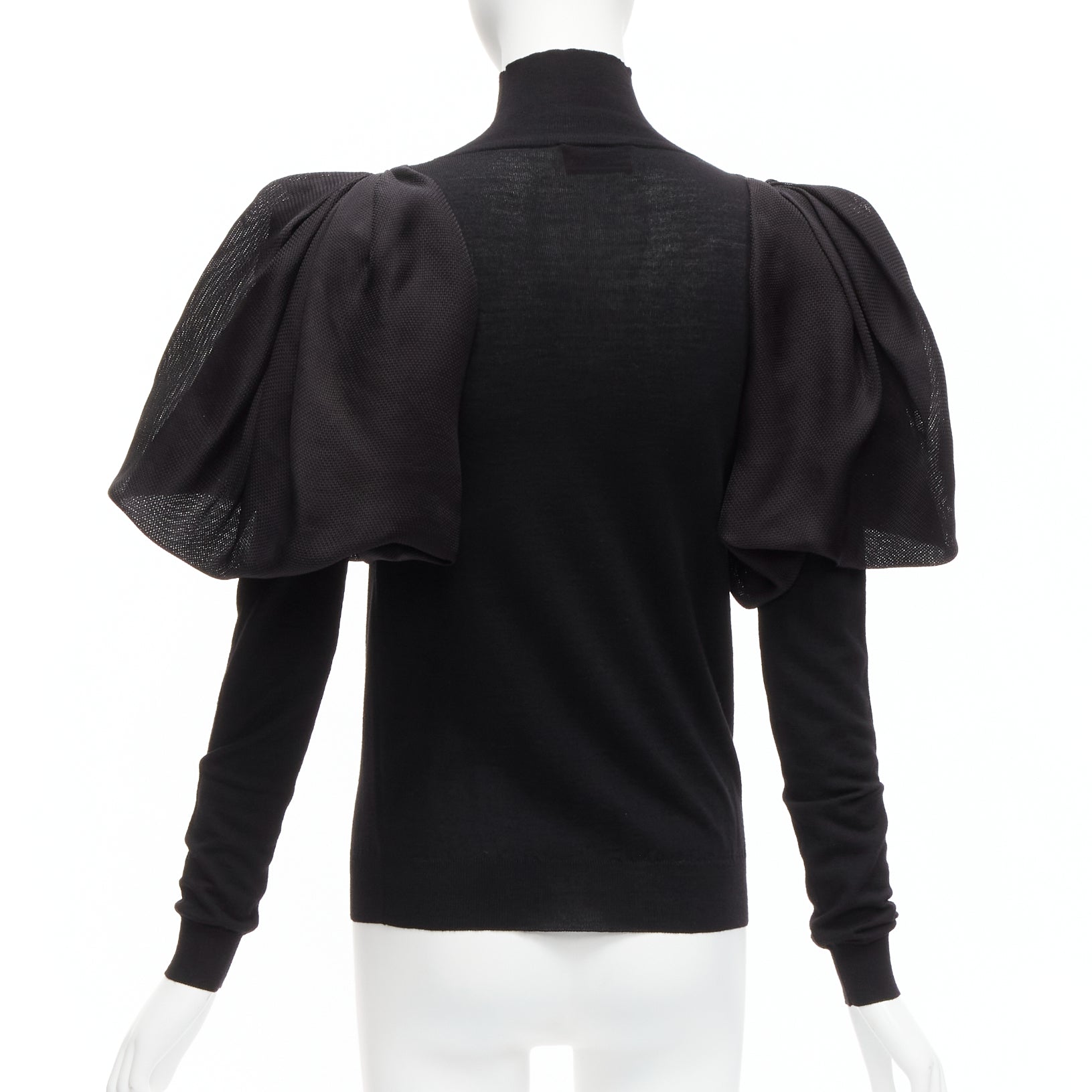 Lanvin Balloon Sleeve Sweater - Side view